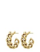Lourdes Chain Creole Accessories Jewellery Earrings Hoops Gold Edblad