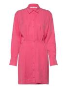 Liz Shirt Dress 14028 Kort Klänning Pink Samsøe Samsøe