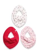 Bandana Bib Girl -Aop Baby & Maternity Care & Hygiene Dry Bibs Red Pip...