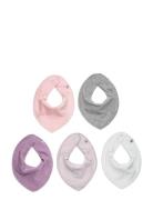 Pippi Bandana Bib - Solid Rosa