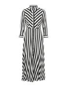 YAS Yassavanna Long Shirt Dress S. Svart