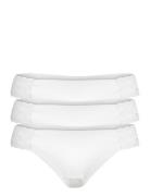 Brief Lace Invisible Thong Low Stringtrosa Underkläder White Lindex