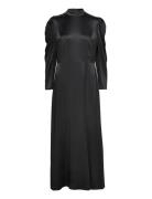 Malia Dress Maxiklänning Festklänning Black IVY OAK