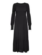 Lilli Zelina Dress Maxiklänning Festklänning Black Bruuns Bazaar