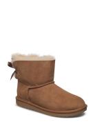 K Mini Bailey Bow Ii Känga Stövel Brown UGG