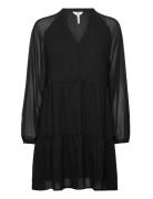 Object Objmila Gia L/S Dress Svart