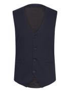 Milano Jersey Waistcoat Kostymväst Navy Clean Cut Copenhagen