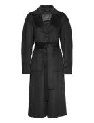 Manuela Outerwear Coats Winter Coats Black Mango