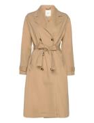 Tosca Trench Coat Rock Brown Masai