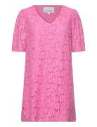 Macenna Short Dress Kort Klänning Pink Noella