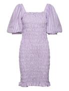 A-View Rikka Stripe Dress Lila