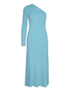 Knitted Dress Maxiklänning Festklänning Blue IVY OAK