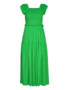 Yascitri Sl Long Dress S. Maxiklänning Festklänning Green YAS