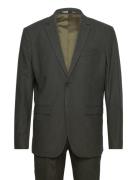 Slhslim-Adrian Suit B Kostym Khaki Green Selected Homme