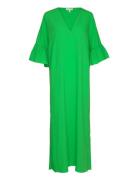Carrie Loose Dress Maxiklänning Festklänning Green Notes Du Nord