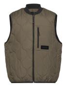 Tom Tailor Light Weight Vest Khaki Green