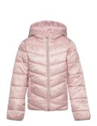 Kids Only Kmgnewtalia Nea Quiltd Aop Jacket Cp Otw Rosa