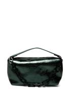 Chase Metallic Structure Bags Clutches Green HVISK