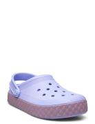 Crocbandcleanreflectmermaidcgk Shoes Clogs Purple Crocs