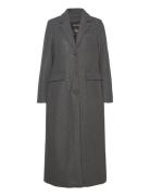 Vero Moda Vmvincemilan Long Coat Ga Boo Grå