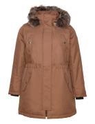 ONLY Carmakoma Carirena Parka Coat Otw Brun