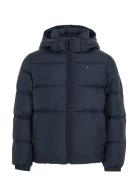 Tommy Hilfiger Essential Down Jacket Marinblå