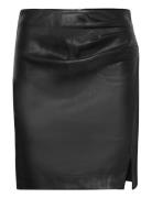 D6Taylinne Faux Skirt Kort Kjol Black Dante6