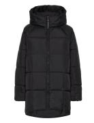 Onlasta Over D Puffer Coat Cc Otw Fodrad Rock Black ONLY