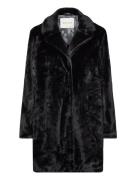 Fake Fur Coat Outerwear Faux Fur Black Tom Tailor