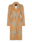 Diasciabbnovelle Coat Outerwear Coats Winter Coats Orange Bruuns Bazaa...