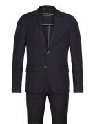 Bs Marin Slim Fit Suit Set Kostym Black Bruun & Stengade