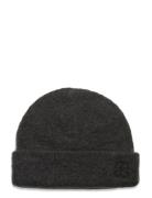 Brookline Knit Hat Accessories Headwear Beanies Grey Second Female