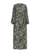 Visafir L/S Dress #8 Maxiklänning Festklänning Black Vila