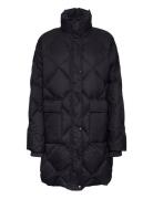 My Essential Wardrobe Pilomw Long Down Jacket Svart