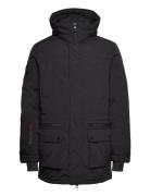 Superdry City Padded Parka Jacket Svart