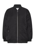 Slfberete Redown Bomber Jacket Bomberjacka Black Selected Femme