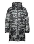 Rains Kevo Long Puffer Jacket W4T4 Grå