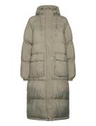 Nanna Puffer Coat Fodrad Jacka Green Noella