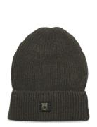 Knowledge Cotton Apparel High Wool Beanie - Rws Khaki Green