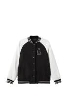 Nlmarsity Ls Bomber Jacket Bomberjacka Black LMTD