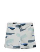 Liewood Otto Printed Swim Pants Blå