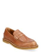 Loafer Loafers Låga Skor Brown ANGULUS