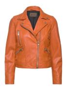 Jofama Kaley Leather Biker Orange