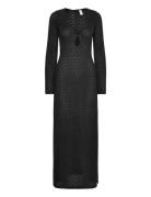 Venusrs Dress Maxiklänning Festklänning Black Résumé