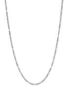 Ix Figaro Chain Silver Accessories Jewellery Necklaces Chain Necklaces...