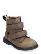 ANGULUS Boots - Flat - With Velcro Khaki Green