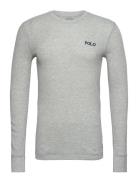 Polo Ralph Lauren Underwear Waffle-Knit Crewneck Sleep Shirt Grå