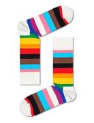 Pride Stripe Sock Underwear Socks Regular Socks Multi/patterned Happy ...