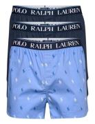 Polo Ralph Lauren Underwear Stretch Cotton Boxer 3-Pack Blå