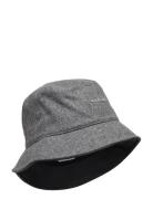 Ck Must Wool Bucket Hat Accessories Headwear Bucket Hats Grey Calvin K...